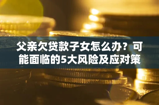 北京父亲欠贷款子女怎么办？可能面临的5大风险及应对策略