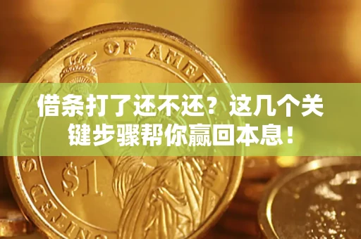 北京借条打了还不还？这几个关键步骤帮你赢回本息！