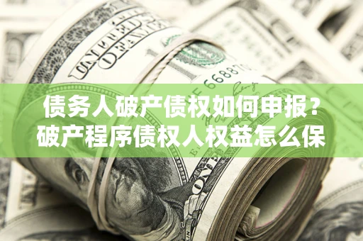 北京债务人破产债权如何申报？破产程序债权人权益怎么保障？
