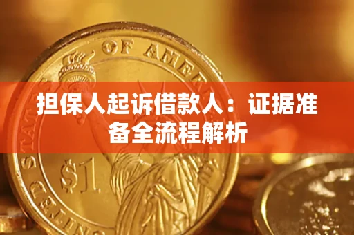 北京担保人起诉借款人：证据准备全流程解析
