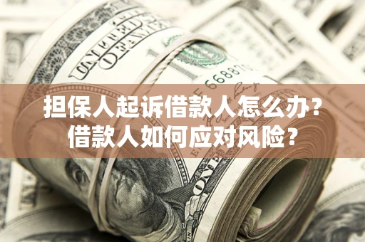 北京担保人起诉借款人怎么办？借款人如何应对风险？