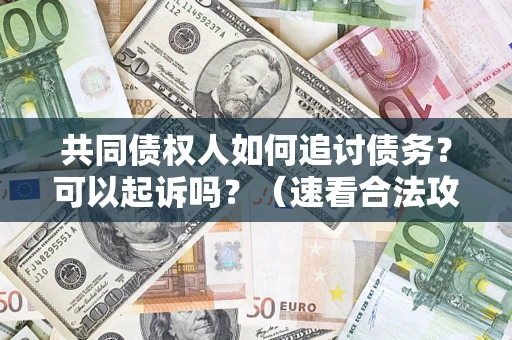 北京共同债权人如何追讨债务？可以起诉吗？（速看合法攻略）