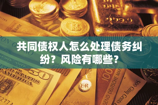 北京共同债权人怎么处理债务纠纷？风险有哪些？