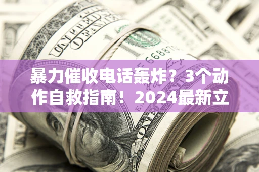 北京暴力催收电话轰炸？3个动作自救指南！2024最新立案标准全解析